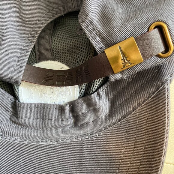 Birds' Aren't Real Unisex Adult Embroidered Adjustable Dad Hat Charcoal Adams - Picture 6 of 8